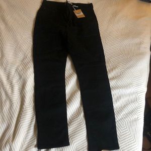 Black high & skinny jeans